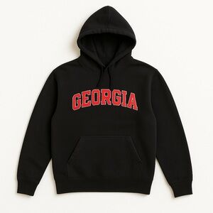 Black Georgia Hoodie